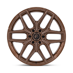Fuel 1PC FLUX 18x9 Inch Platinum Bronze Alloy Wheel with 6x139.7 Bolt Pattern and +20 Offset