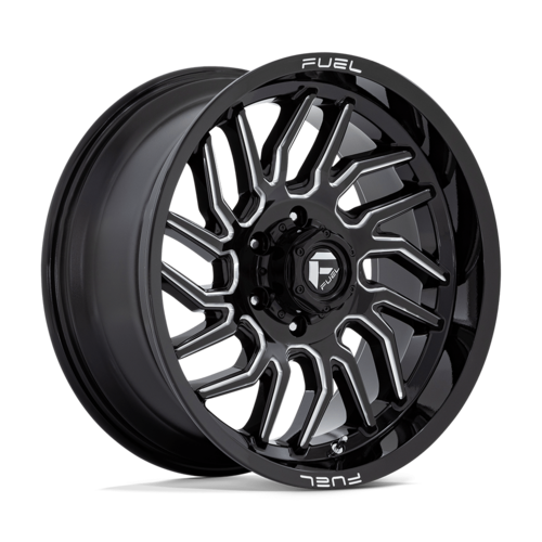 Fuel 1PC D807 20x9 6x5.5 Gloss Black Mill Wheel