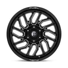 Fuel 1PC D807 20x9 6x5.5 Gloss Black Mill Wheel