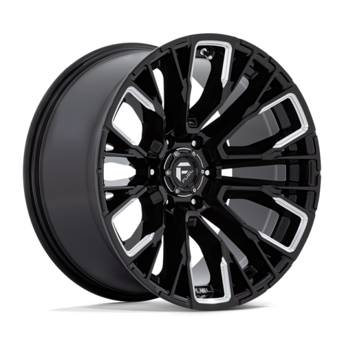 Fuel 1PC D849 17x9 6x5.5 G-Black Mill 1MM Wheel