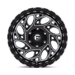 Fuel 1PC D840 17X9 6X5.5 G-BLK-MILL 1MM Wheel