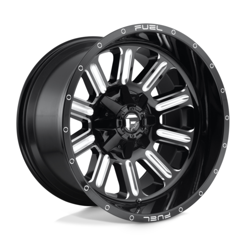 Fuel 1PC D620 Black Mil Spec 18x9 Wheels with 8x6.5 Bolt Pattern