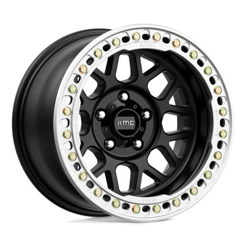 KMC KM235 17x9 5x5.0 S-BLK -38MM Wheel