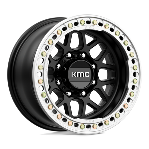 KMC KM235 17x9 Off-Road Wheel - Black -38mm Offset