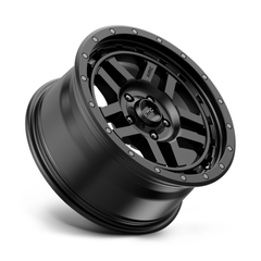 KMC KM540 17x8.5 Wheels - 5x5.0 Bolt Pattern in Satin Black with 18mm Offset