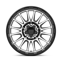 KM542 17X8 5X4.25 S-BLK MACH 38MM