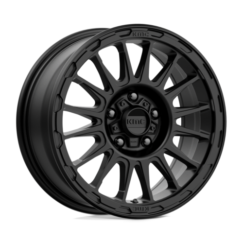 KMC KM542 16X8 6X5.5 Gloss Black Wheel