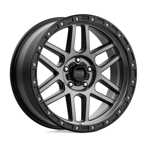 KMC KM544 17X9 5X5.0 S-BLK GTCC -12MM Wheel