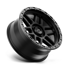KMC KM544 20-Inch x 9-Inch 6x5.5 S-BLK GB LP Alloy Wheel