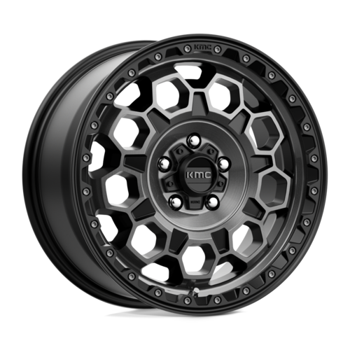 KMC KM545 17x9 6x5.5 S-Black GTCC Wheel