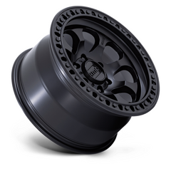 KMC KM550 17x8.5 Black Wheels with 6x5.5 Bolt Pattern and 10mm Offset
