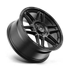 KMC KM716 18-Inch x 8-Inch 5-Lug Black Wheel - 38mm Offset