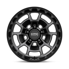 KM718 17X8.5 5X5.0 S-BLK GTCC 00MM