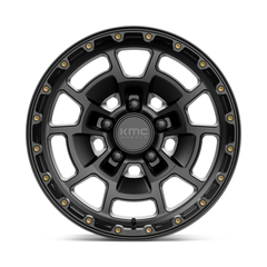 KM718 17X8.5 5X5.0 S-BLK 00MM