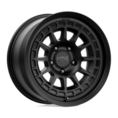 KM719 17X8.5 5X5.0 S-BLK 00MM