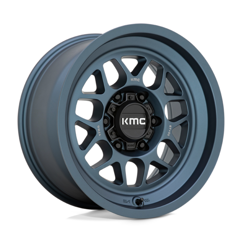 KMC KM725 17x9 5x5.0 MTL-BLUE -38MM Wheel