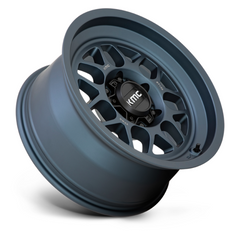 KMC KM725 17x9 5x5.0 MTL-BLUE -38MM Wheel