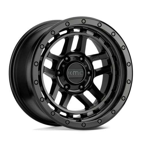 KMC KM540 17x9 6x5.5 S-BLK -12MM Wheel
