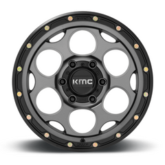 KMC KM541 17x8.5 Wheels - 8x170 S-GRY BLK-LP