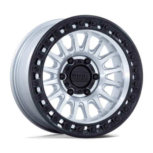 KMC KM552 18x9 Machined Black Low Profile Wheel 8x170