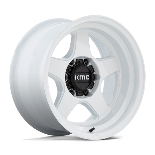 KMC KM728 G-WHT 17X9 6X5.5 Wheel -38MM Offset