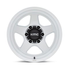 KMC KM728 G-WHT 17X9 6X5.5 Wheel -38MM Offset