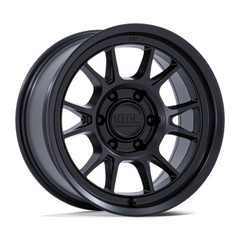 KMC KM729 17x8.5 5x5.0 M-BLK -10MM Wheel