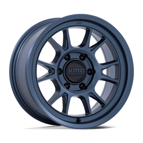 KMC KM729 17X8.5 5X5.0 MTL-BLUE -10MM Wheels