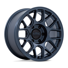 KMC KM730 17x8.5 MTL-Blue Wheel - 5x5.0 Bolt Pattern