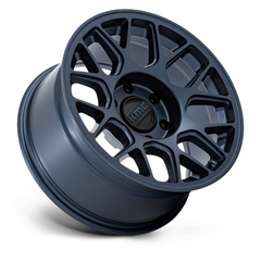 KMC KM730 17x8.5 MTL-Blue Wheel - 5x5.0 Bolt Pattern