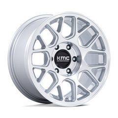 KMC KM730 17x8.5 6x5.5 G-SLV-MCH Wheel - 25mm Offset