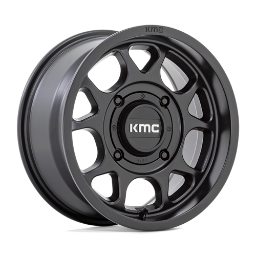 KMC Powersports KS137 Black 15x7 Wheel with 4x156 Bolt Pattern