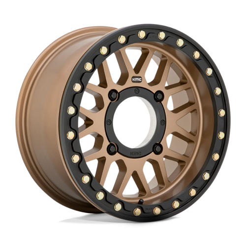 KMC Powersports KS235 15X6 4X137 S-Bronze Wheel - 38MM Offset