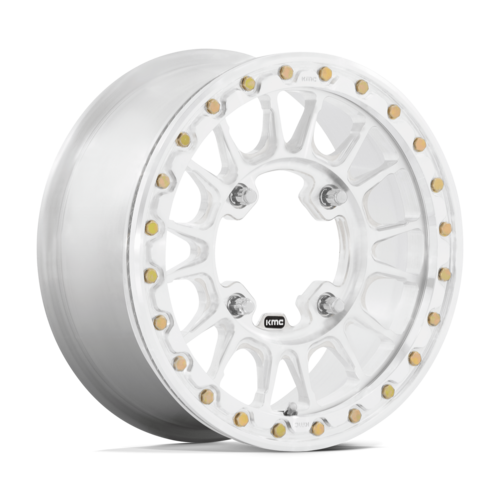 KMC Powersports KS436 15X6 6X5.5 Raw Machined Finish Wheel 38MM Offset