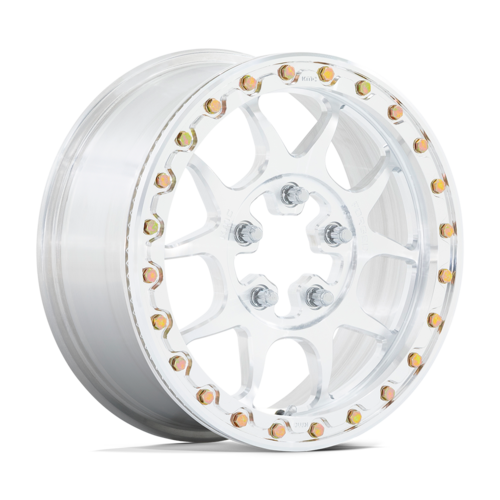 KMC Powersports KS437 15X6 5X4.5 Raw Machined Finish Wheel