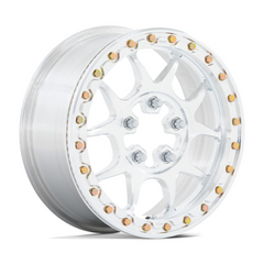 KMC Powersports KS437 15X6 5X4.5 Raw Machined Finish Wheel