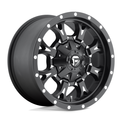 Fuel 1PC D517 17X9 6X135/5.5 MT-BLK-MIL 20MM Wheel