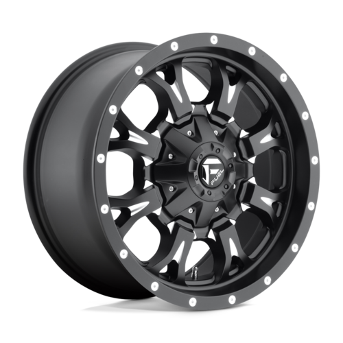 Fuel 1PC D517 17x9 MT Black Military Wheel -12MM Offset