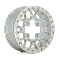 KMC Powersports KS435 15X6 4X137 Raw Machined Forged Wheel 38MM