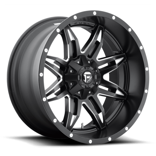 Fuel 1PC D567 15X10 5X4.5/4.75 MT-BLK-MIL -43MM Wheel