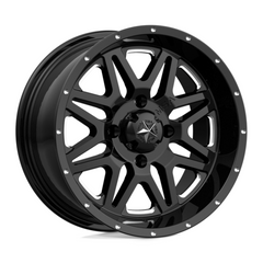 MSA Offroad Wheels MA26 14X7 4X156 Mill G-Black Wheel