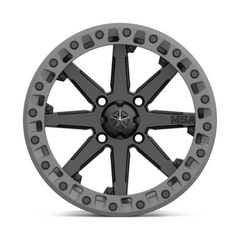 MSA Offroad Wheels MA31 15x7 Black and Grey Rim