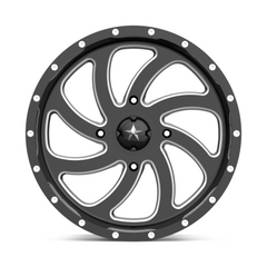 MSA Offroad Wheels MA36 18X7 4X156 G-BLK MILL Wheel