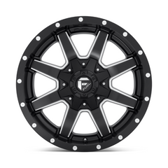 Fuel 1PC D538 20x10 MT-BLK-MIL -18MM Wheels