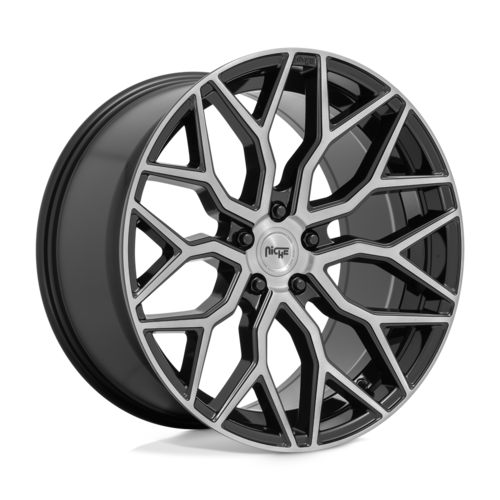 Niche 1PC M262 20x9 5x112 GL-BLK-BRSHD 27MM Wheel