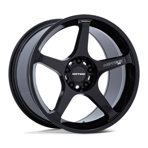 Motegi MR159 18x8.5 5x120 Black Machined Wheel - 35mm Offset