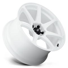 BATTLE 17X8 5X4.25 72 +43 WHITE