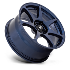 Motegi MR154 BATTLE 17x8 Midnight Blue Alloy Wheel - 5x100 Bolt Pattern +30 Offset