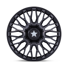 MSA Offroad Wheels MA050 22x7 4x137/156 Black DDT Wheel