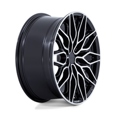 Niche 1PC M277 22x9 G-BLK-MCH Wheel 5x120 27MM Offset